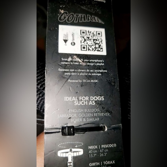 Zeedog H-Harness GOTHAM | NWT | Sizes: Large - Picture 11 of 12